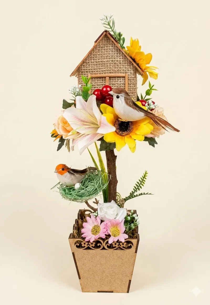 Artesanato floral