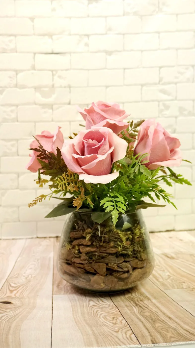 Arranjo floral residencial