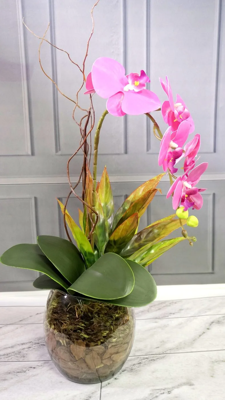 Arranjo floral residencial