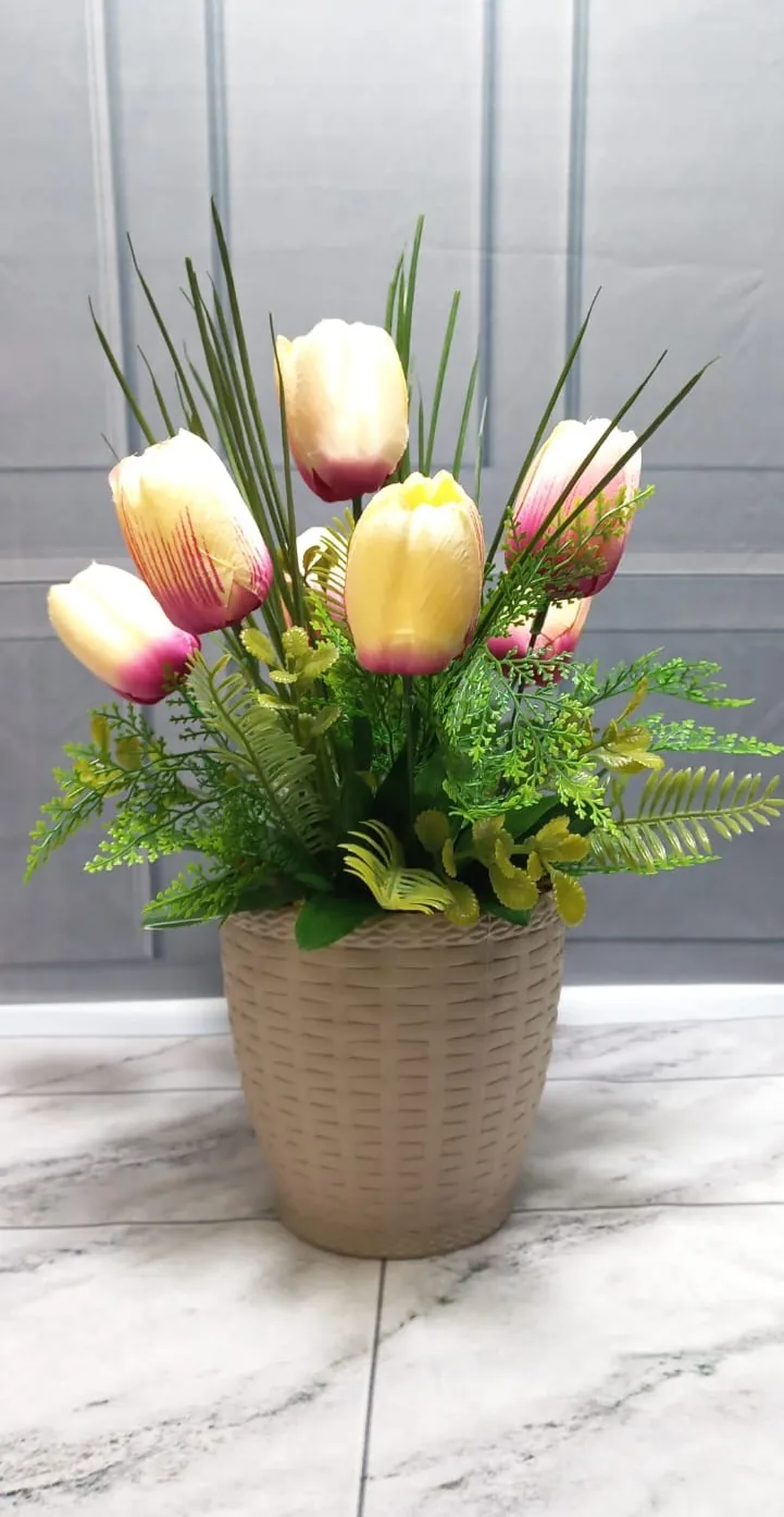 Arranjo floral residencial