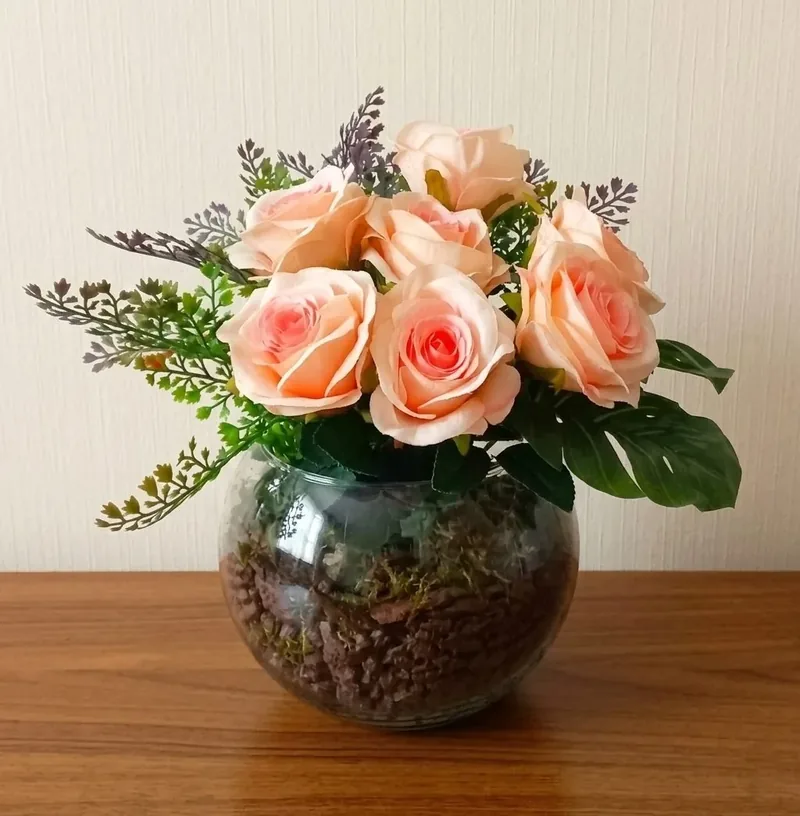 Arranjo floral residencial