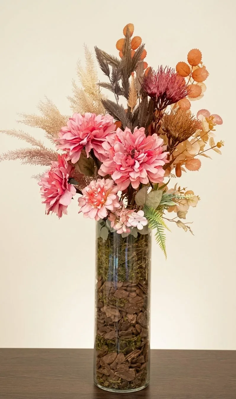 Arranjo floral residencial