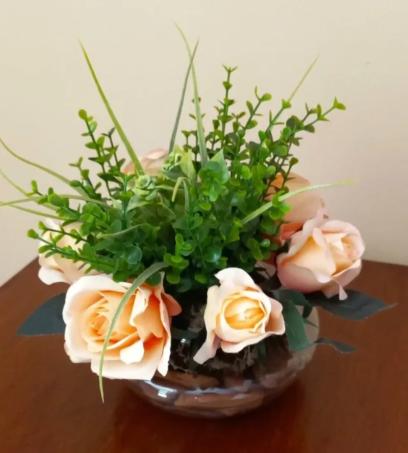 Arranjo floral residencial