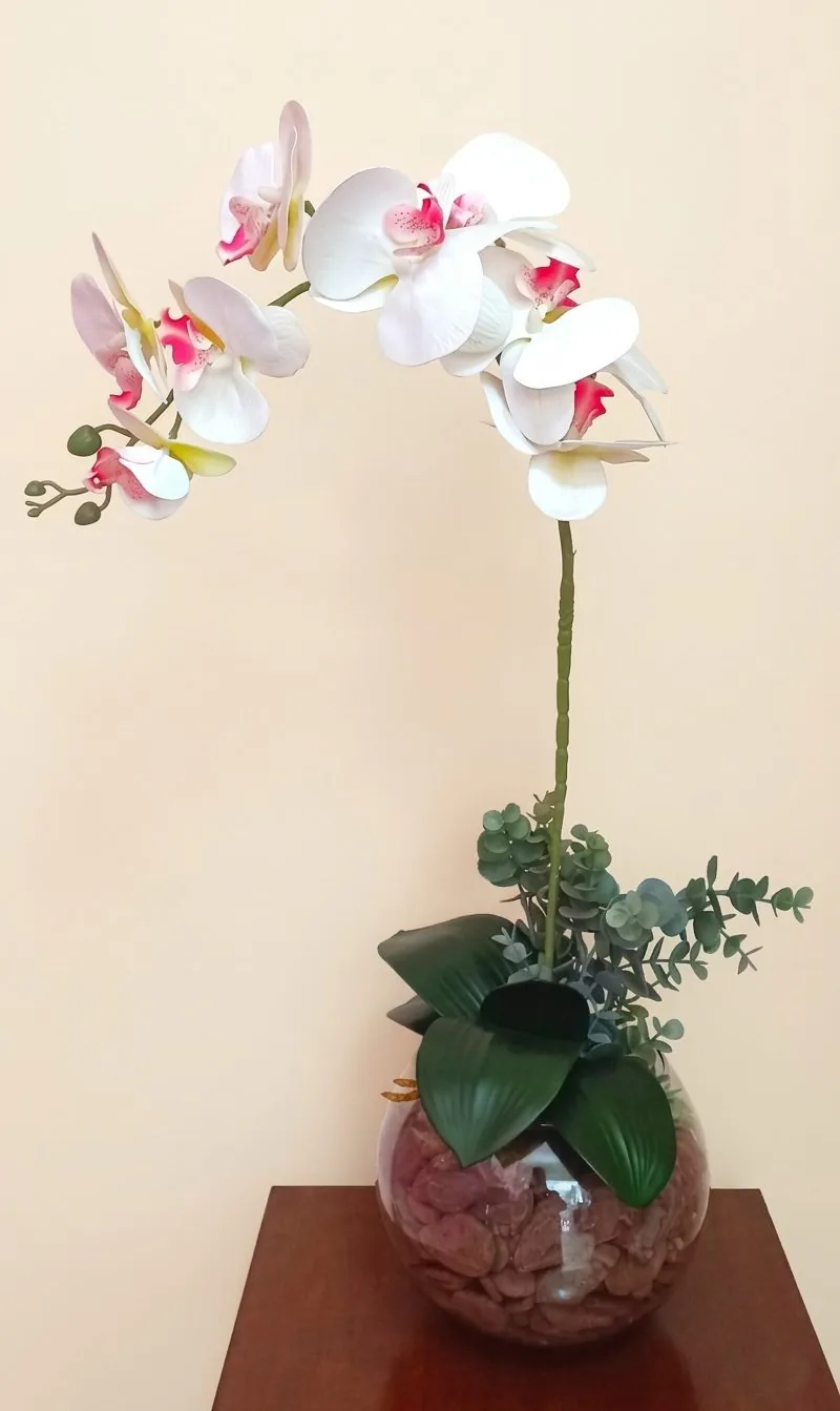 Arranjo floral residencial