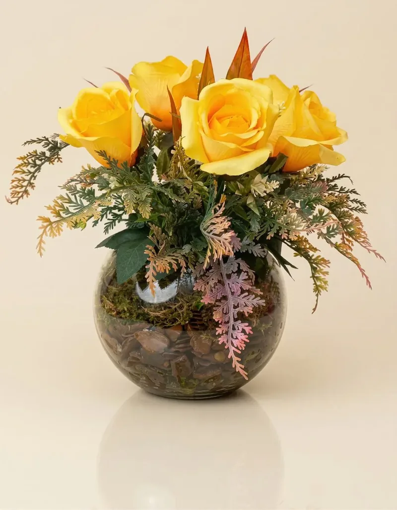 Arranjo floral residencial