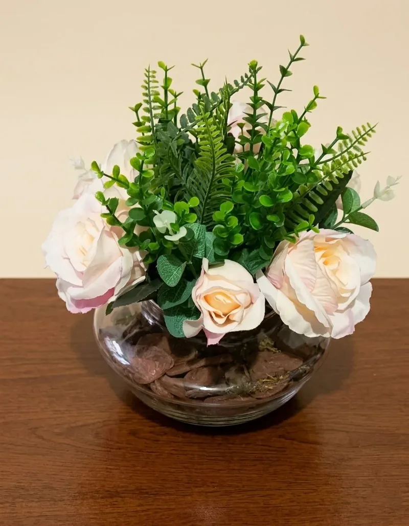 Arranjo floral residencial