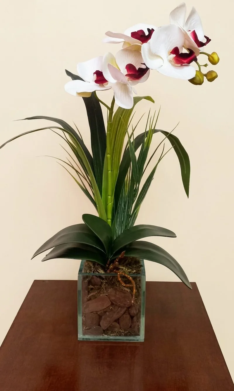 Arranjo floral residencial