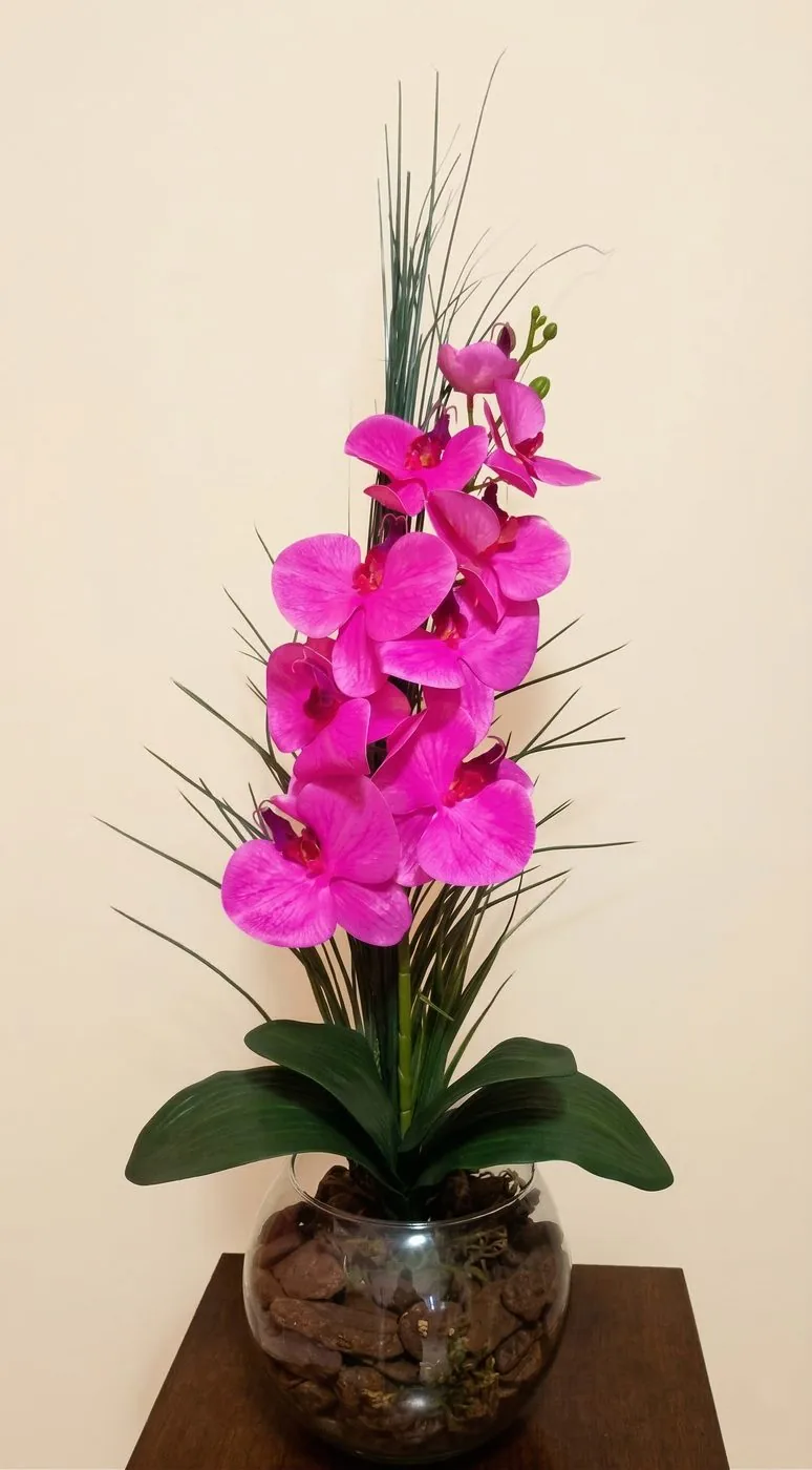 Arranjo floral residencial