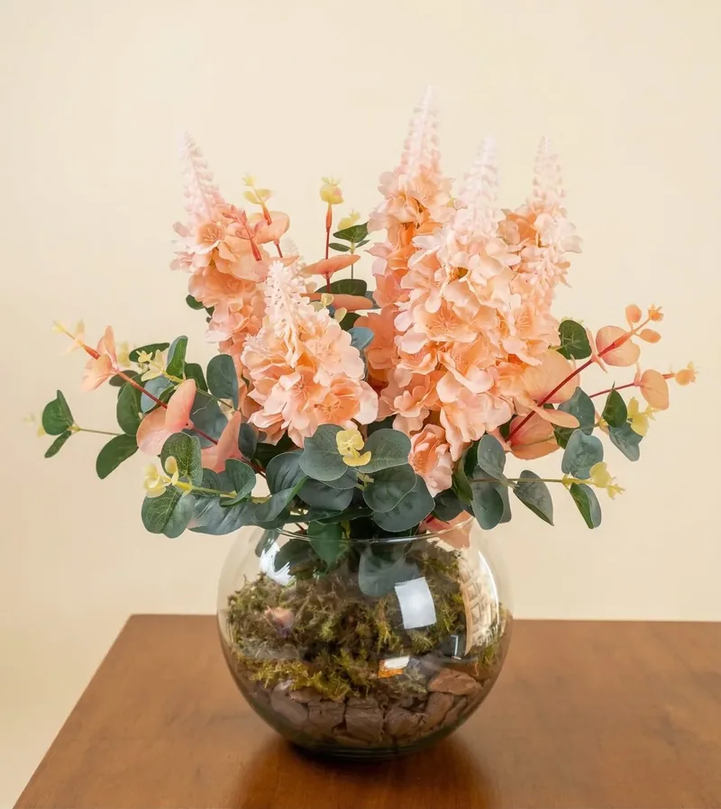 Arranjo floral residencial