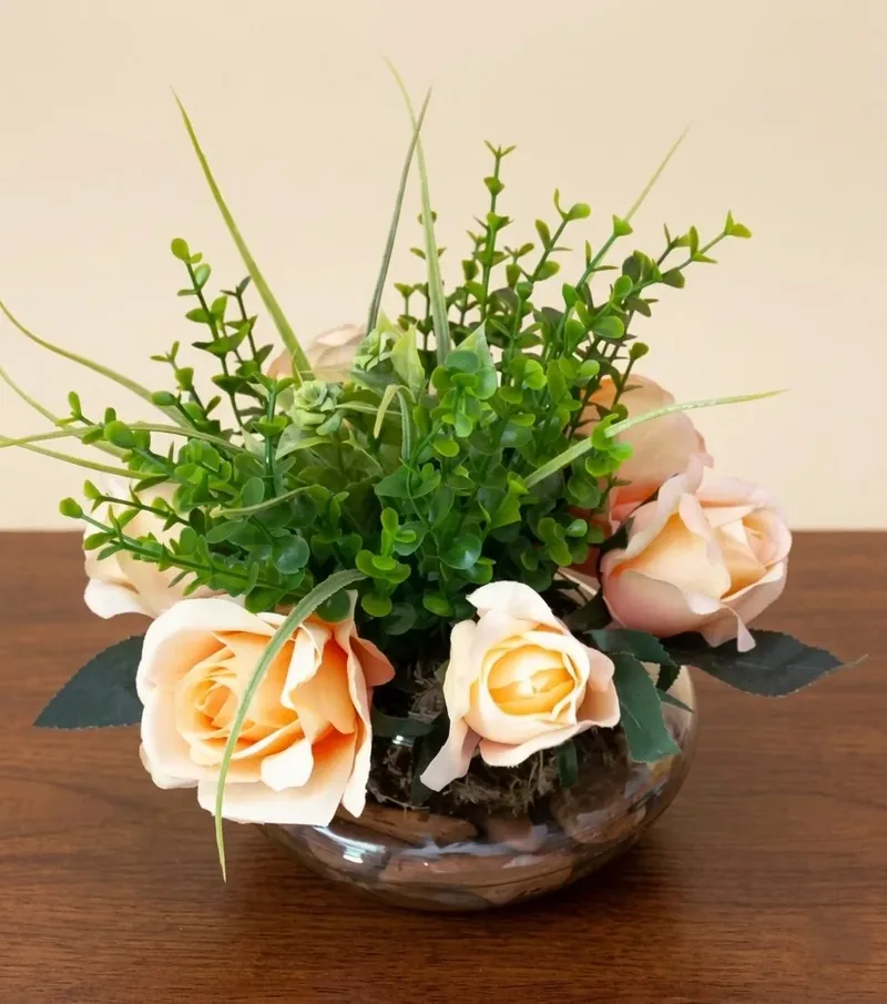Arranjo floral residencial